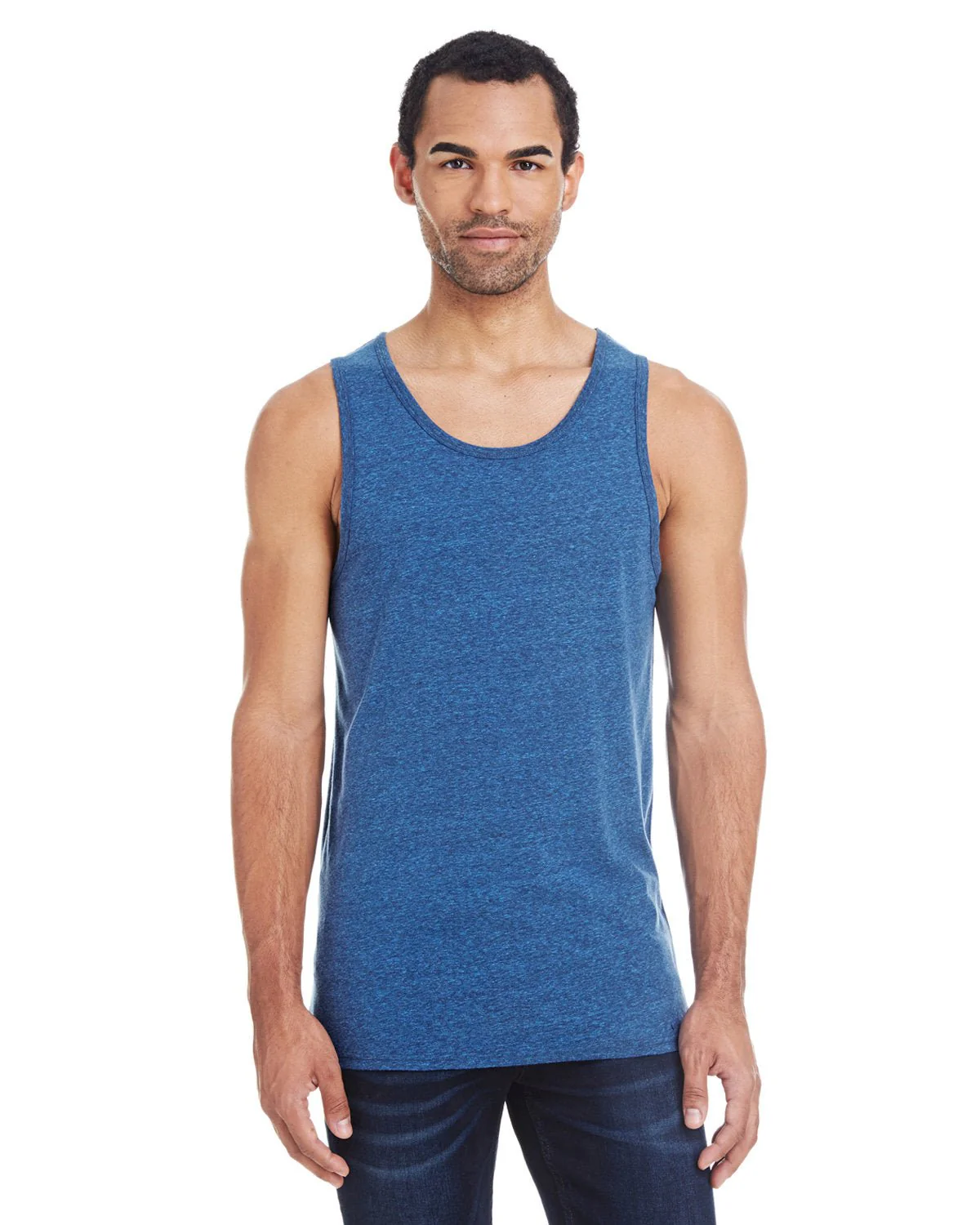 102C-Threadfast Apparel-ROYAL BLK TRBLND - Cheap-Us
