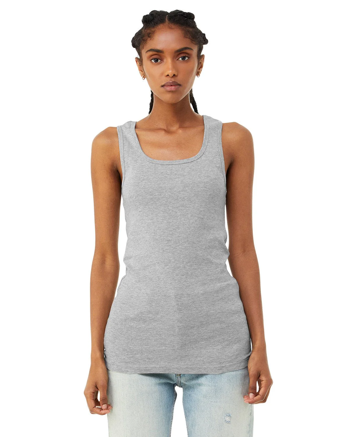 1081-Bella + Canvas-ATHLETIC HEATHER - Cheap-Us