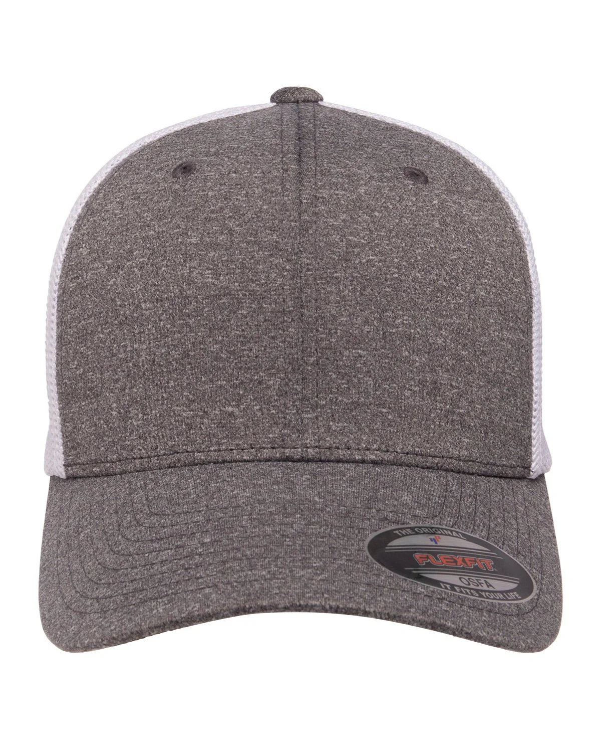 Y6311-Flexfit-DRK HEATHR/ WHT - Cheap-Us