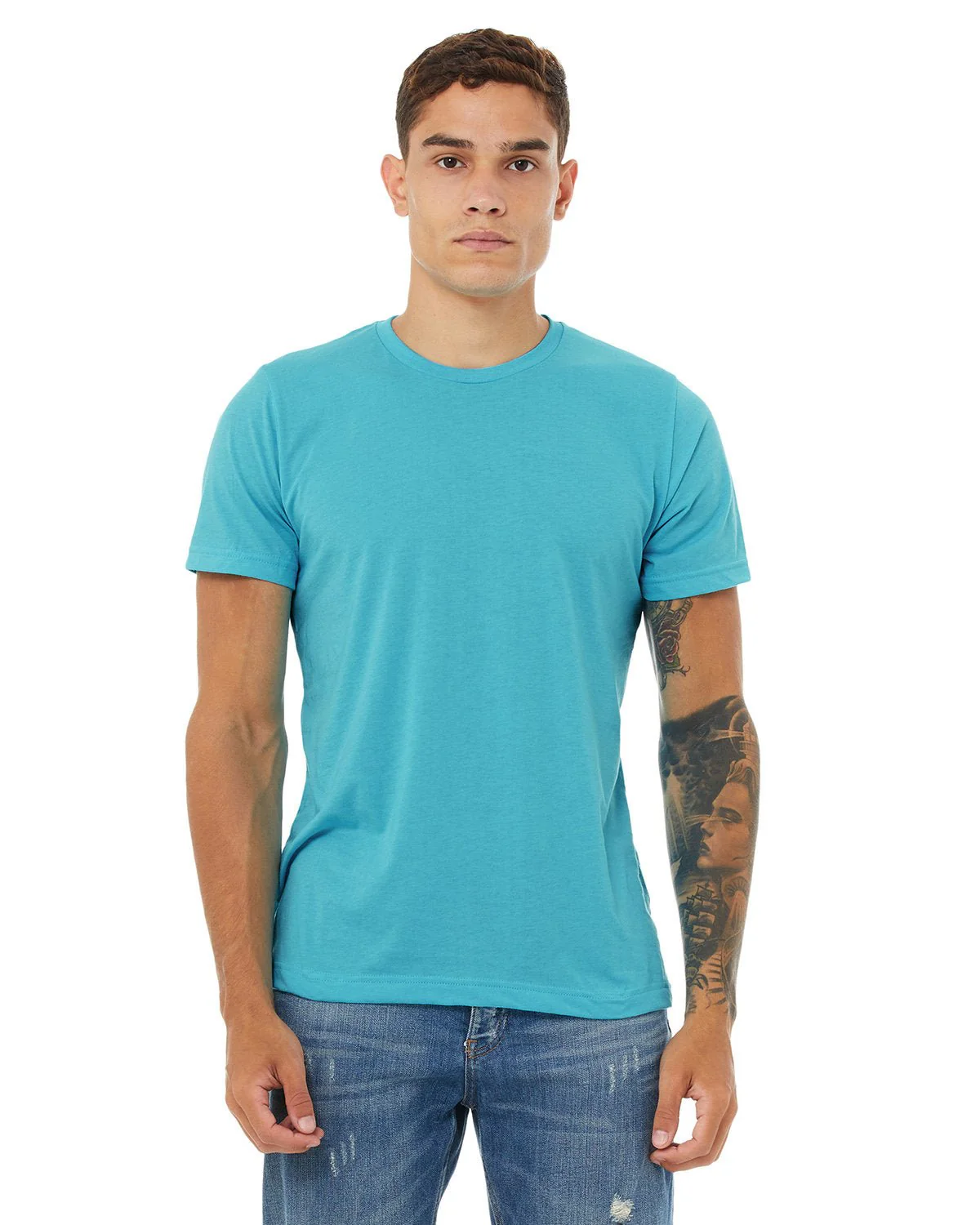 3650-Bella + Canvas-TURQUOISE - Cheap-Us