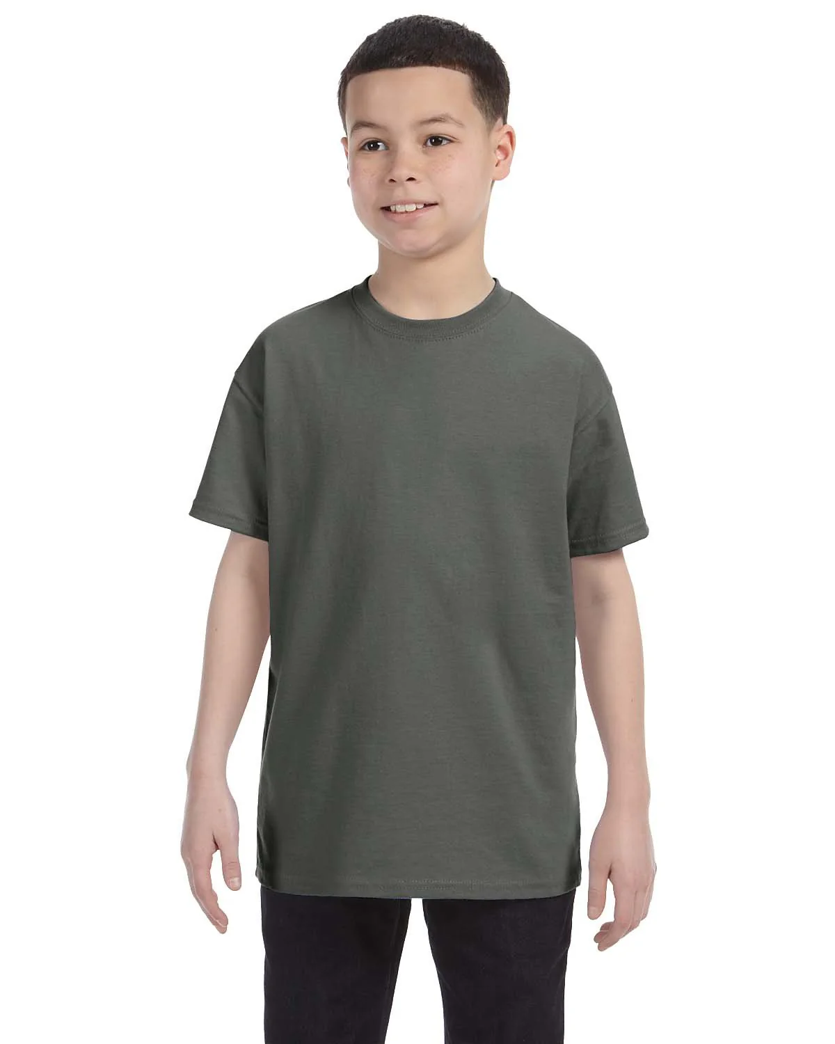 G500B-Gildan-MILITARY GREEN - Cheap-Us