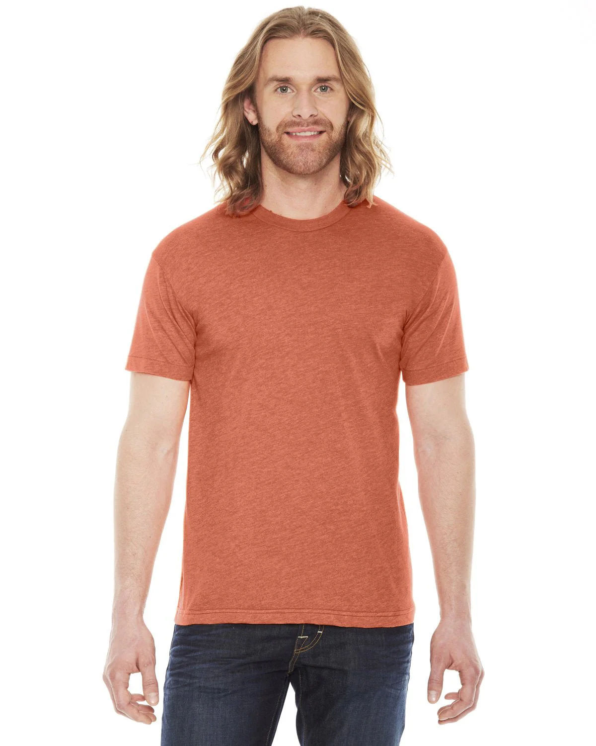 BB401W-American Apparel-HEATHER ORANGE - Cheap-Us