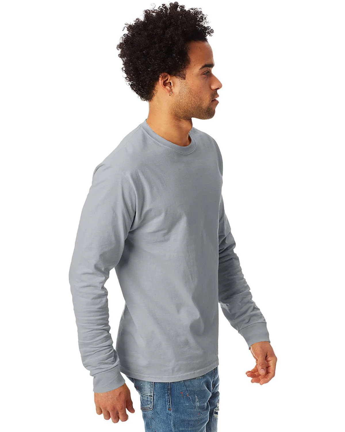 5586-Hanes-LIGHT STEEL - Cheap-Us