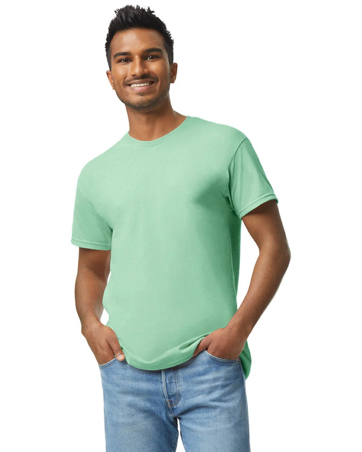 G500-Gildan-MINT GREEN - Cheap-Us