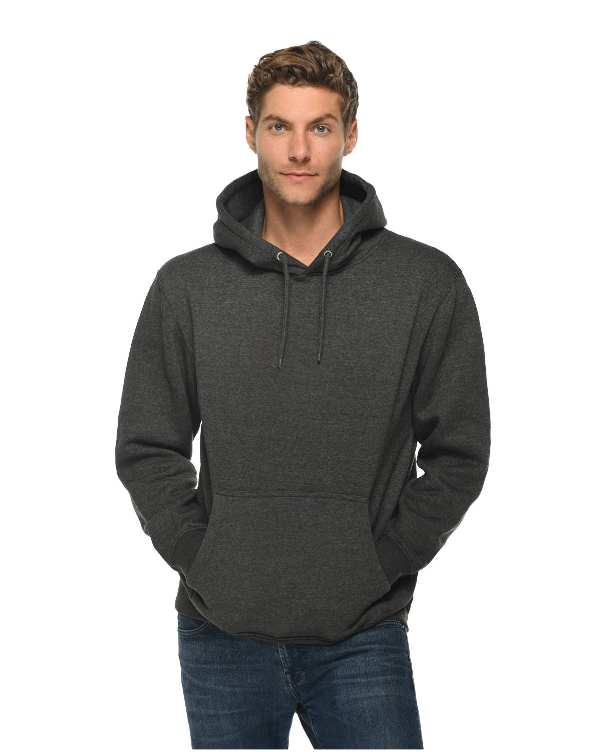 LS14001-Lane Seven-CHARCOAL HEATHER - Cheap-Us