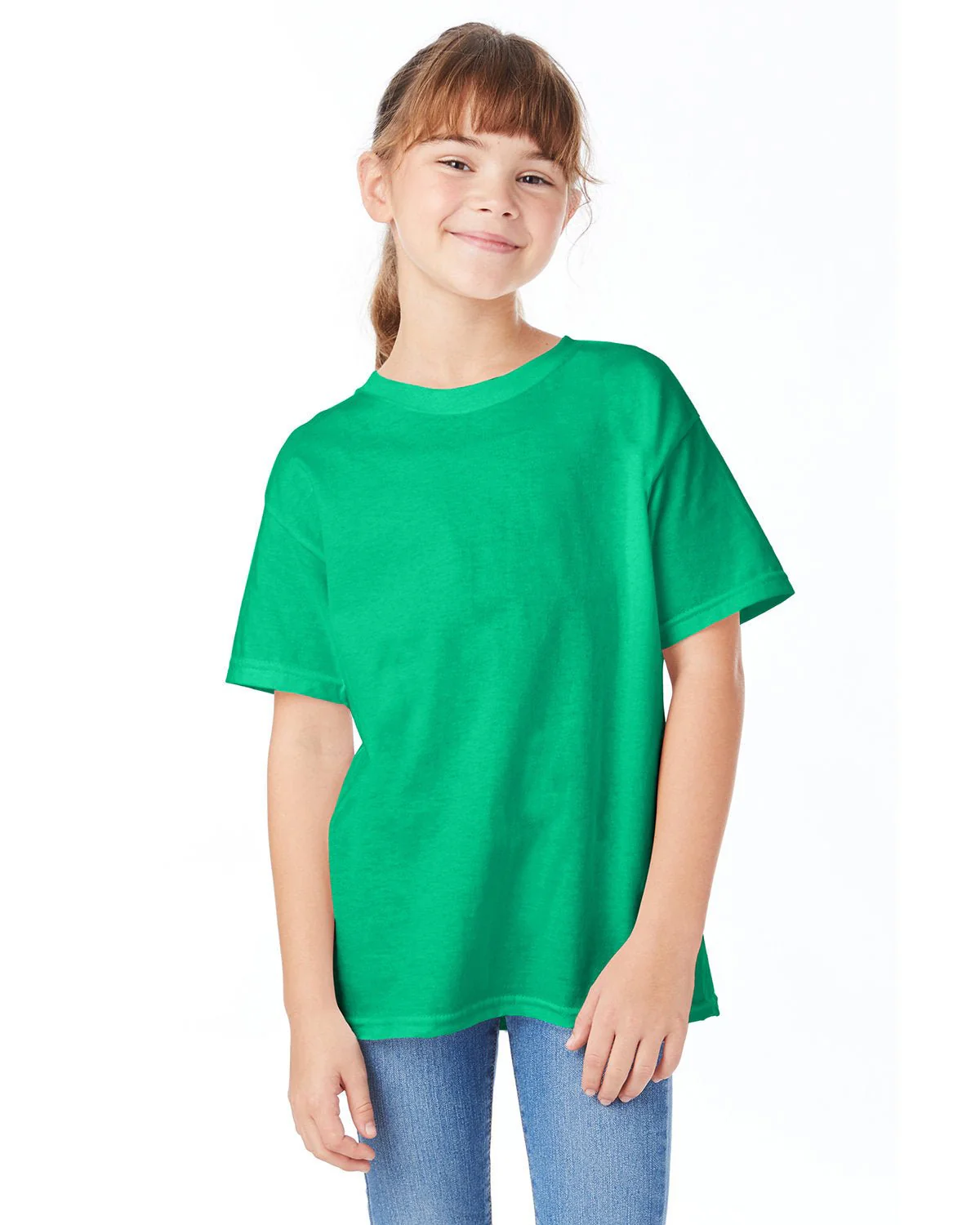 5480-Hanes-KELLY GREEN - Cheap-Us