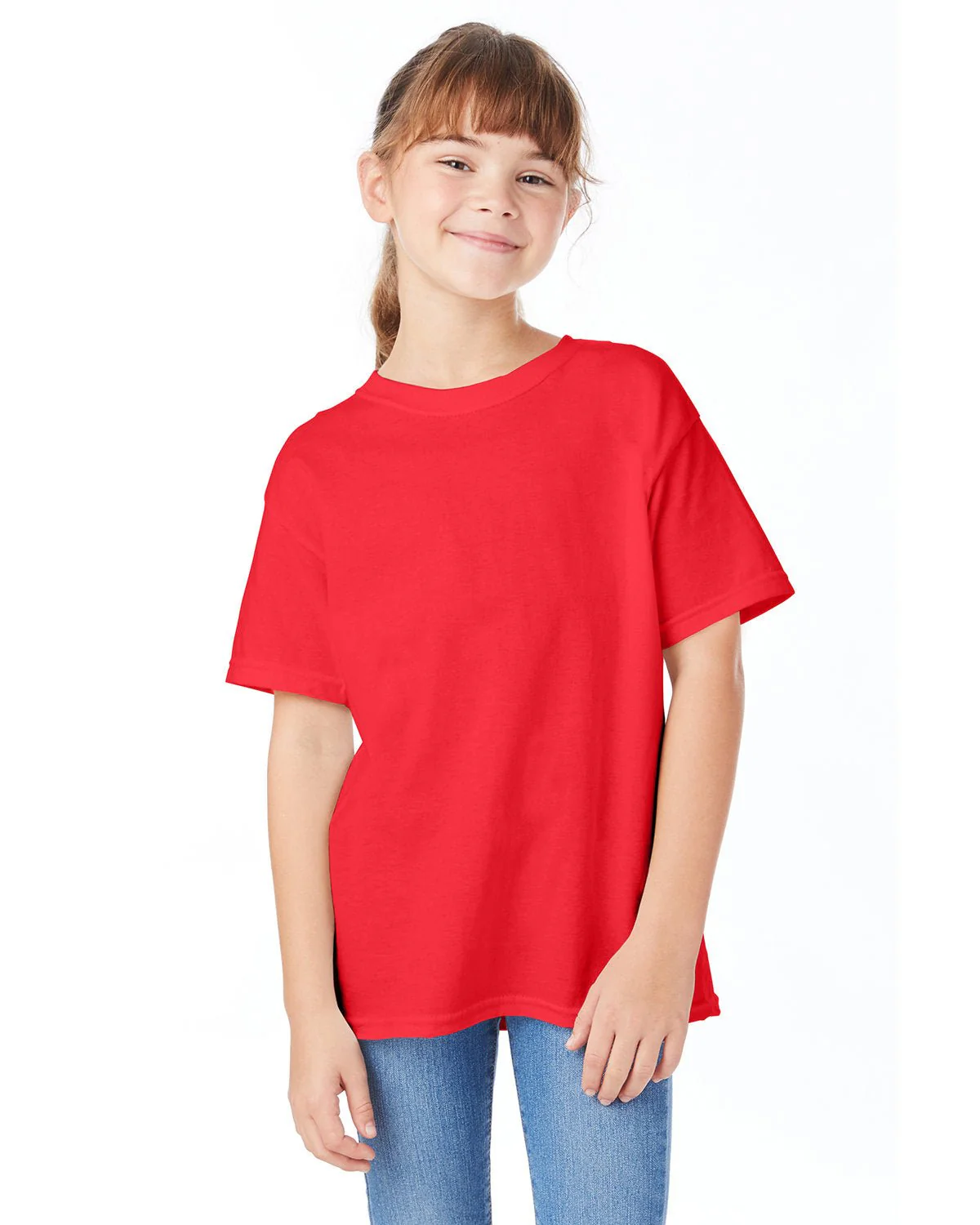 5480-Hanes-ATHLETIC RED - Cheap-Us