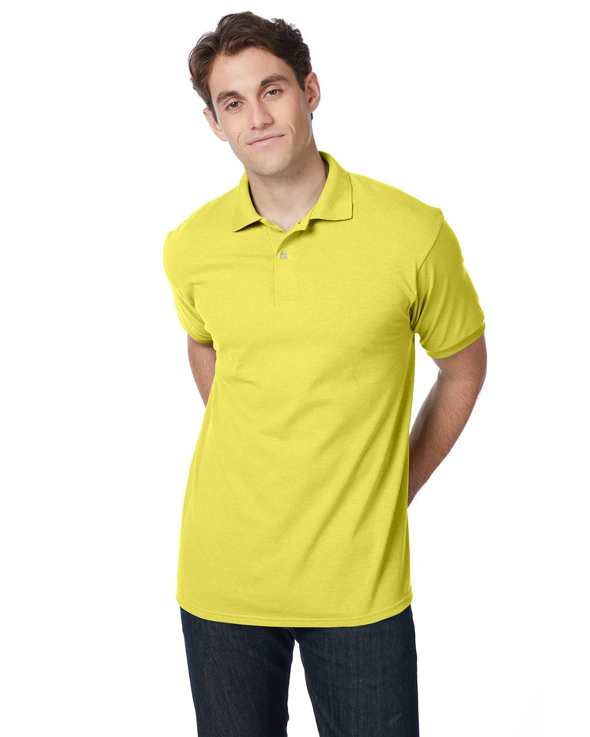 054-Hanes-YELLOW - Cheap-Us