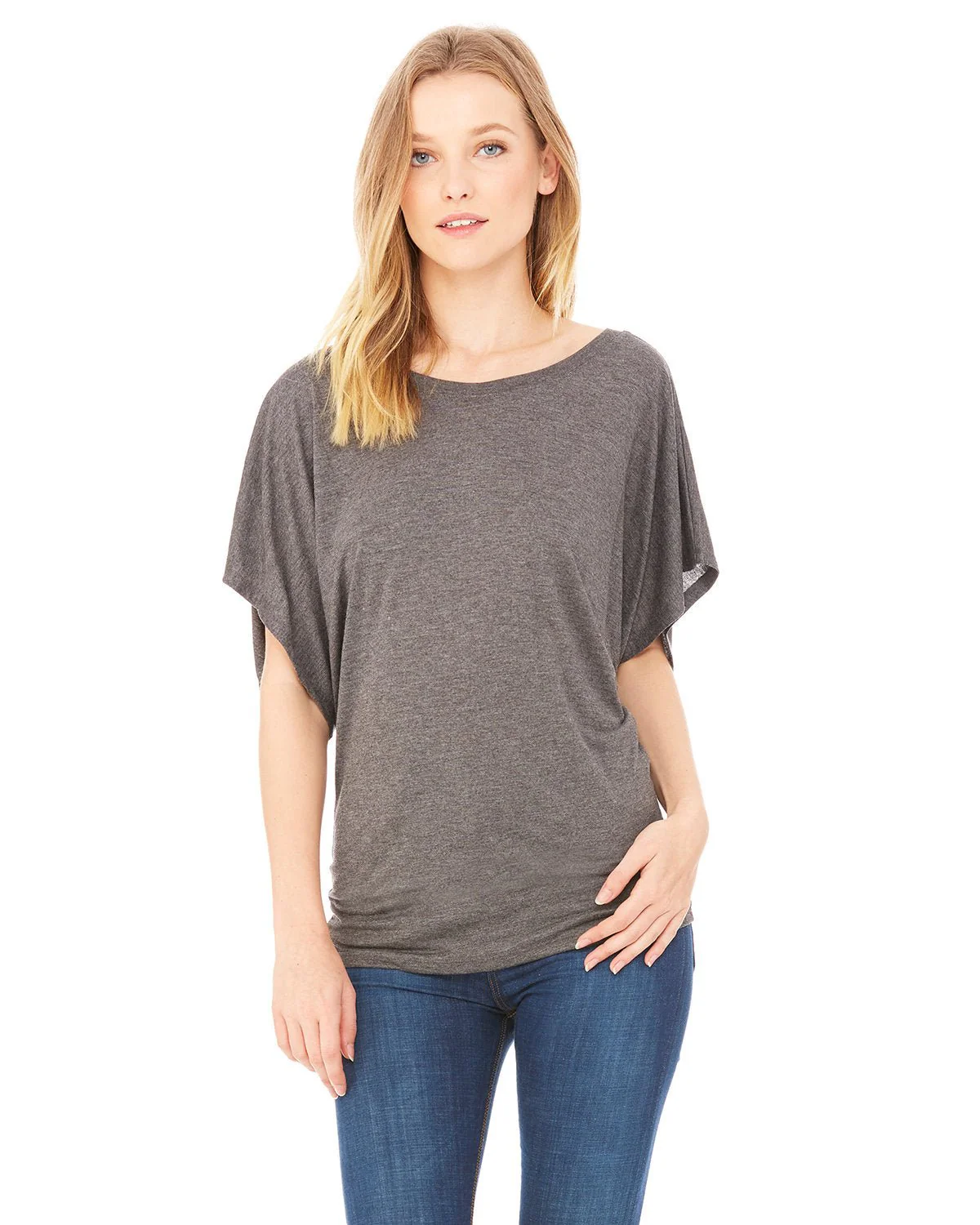 8821-Bella + Canvas-DARK GRY HEATHER - Cheap-Us