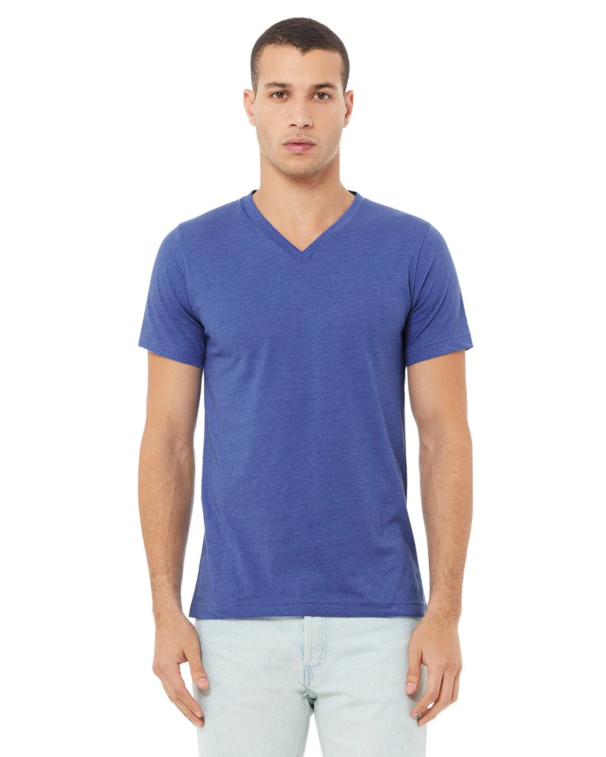 3005CVC-Bella + Canvas-HTHR TRUE ROYAL - Cheap-Us