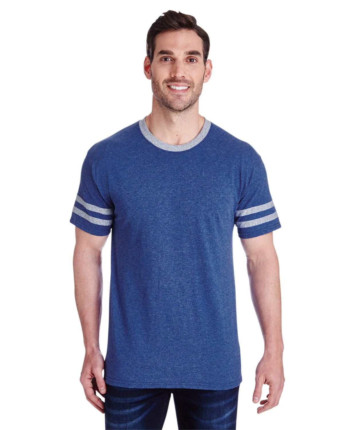 602MR-Jerzees-TRU BLU HTH/ OXF - Cheap-Us