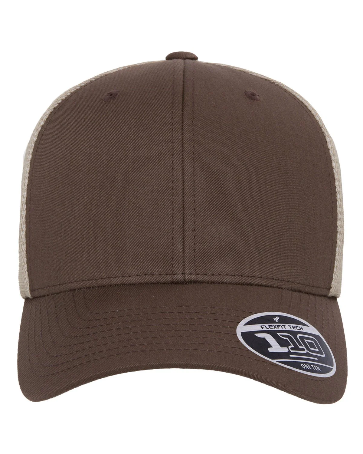 110MT-Yupoong-BROWN/ KHAKI - Cheap-Us