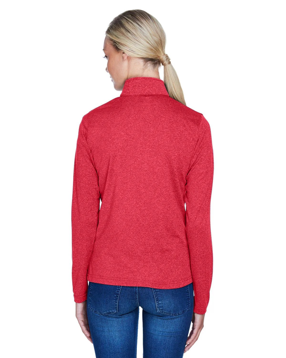 8618W-UltraClub-RED HEATHER - Cheap-Us