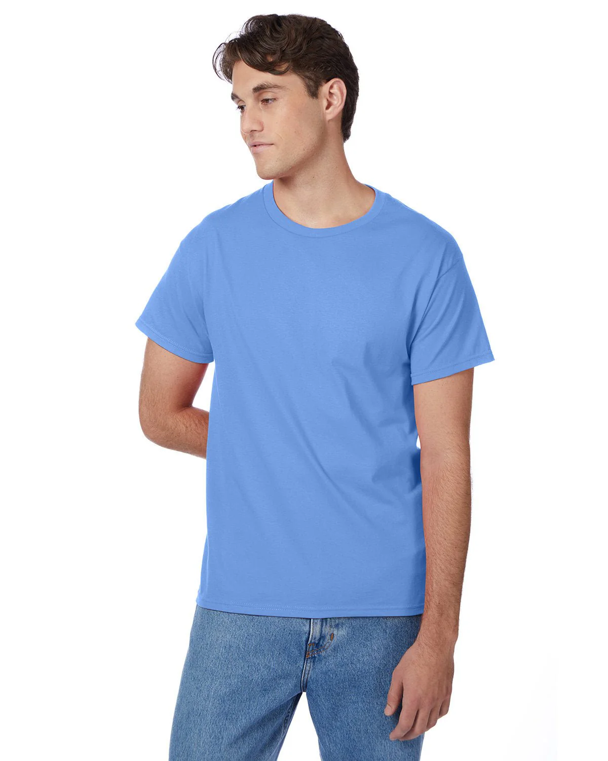 5250T-Hanes-CAROLINA BLUE - Cheap-Us