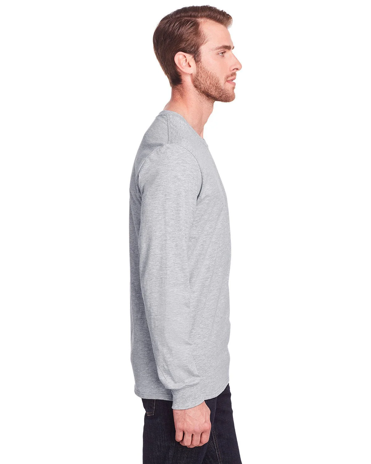 IC47LSR-Fruit of the Loom-ATHLETIC HEATHER - Cheap-Us