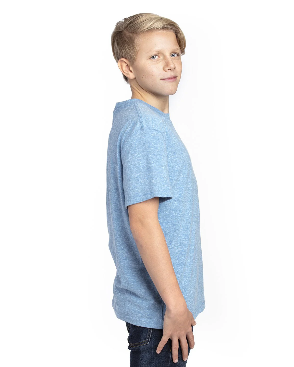 602A-Threadfast Apparel-ROYAL TRIBLEND - Cheap-Us