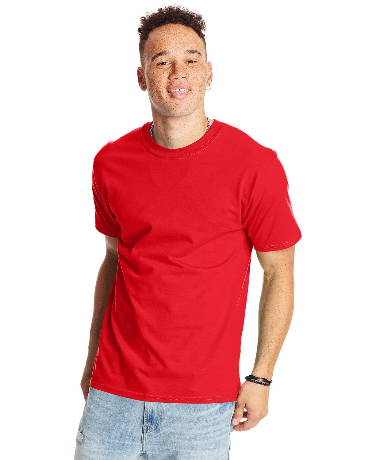 5180-Hanes-ATHLETIC RED - Cheap-Us