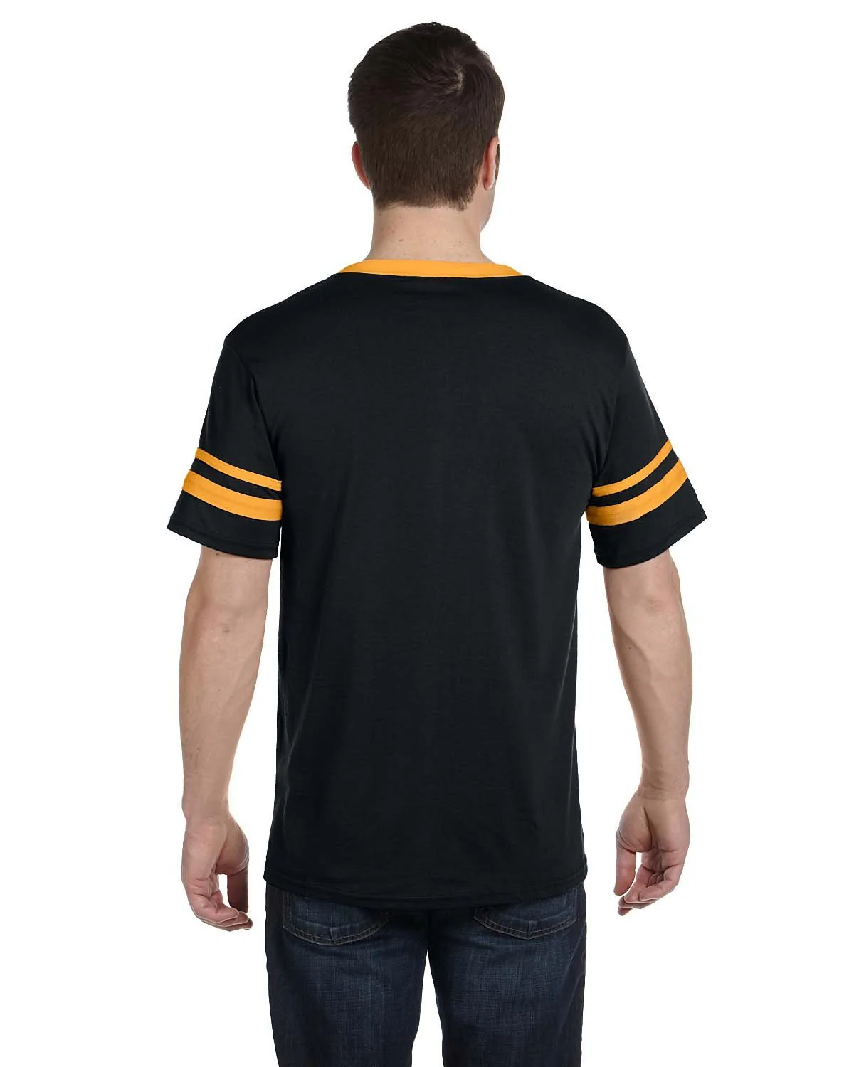 360-Augusta Sportswear-BLACK/ GOLD - Cheap-Us
