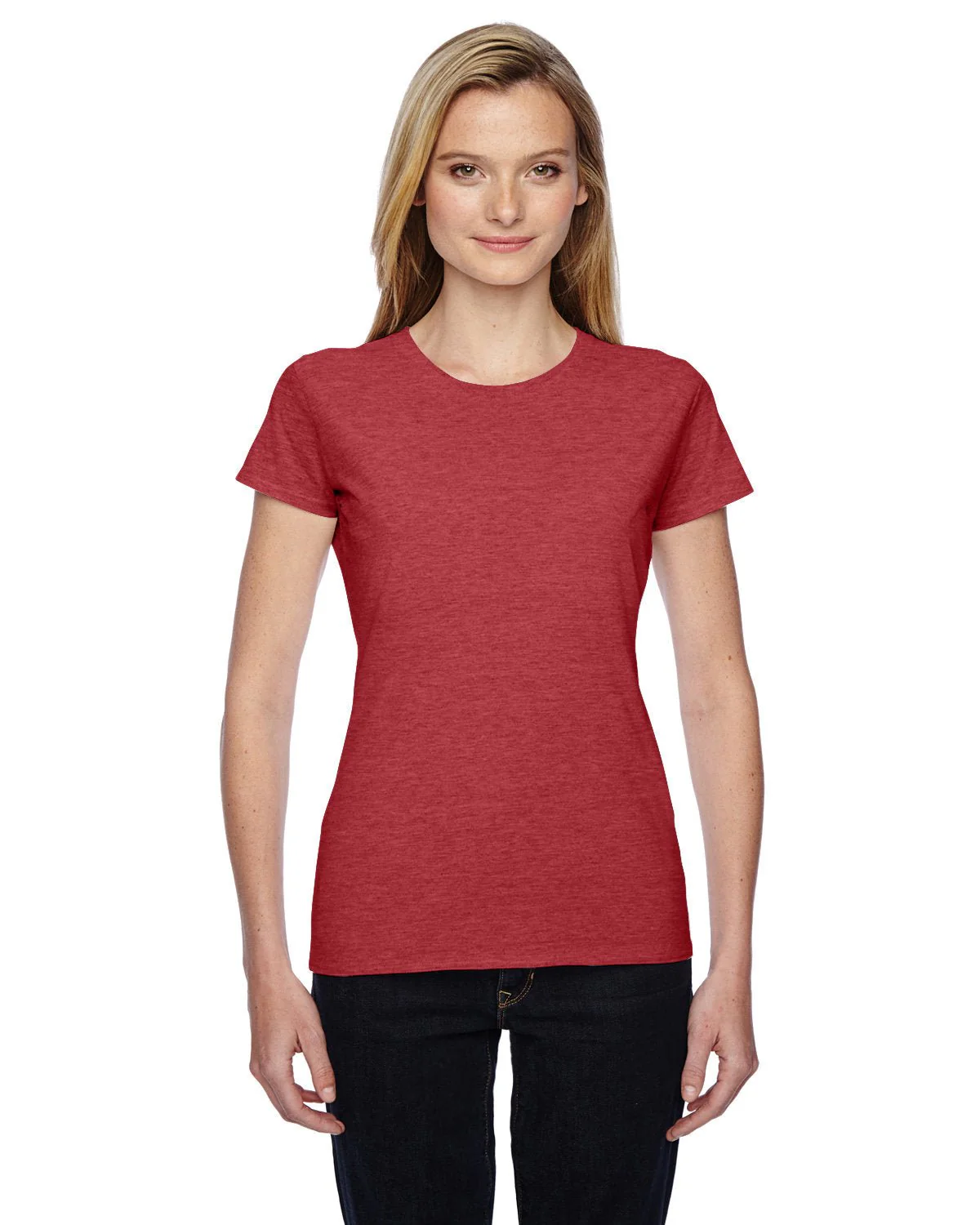 SSFJR-Fruit of the Loom-BRICK HEATHER - Cheap-Us