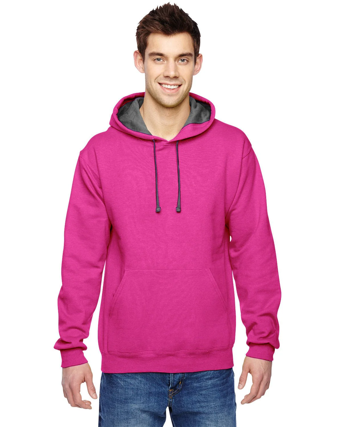 SF76R-Fruit of the Loom-CYBER PINK - Cheap-Us