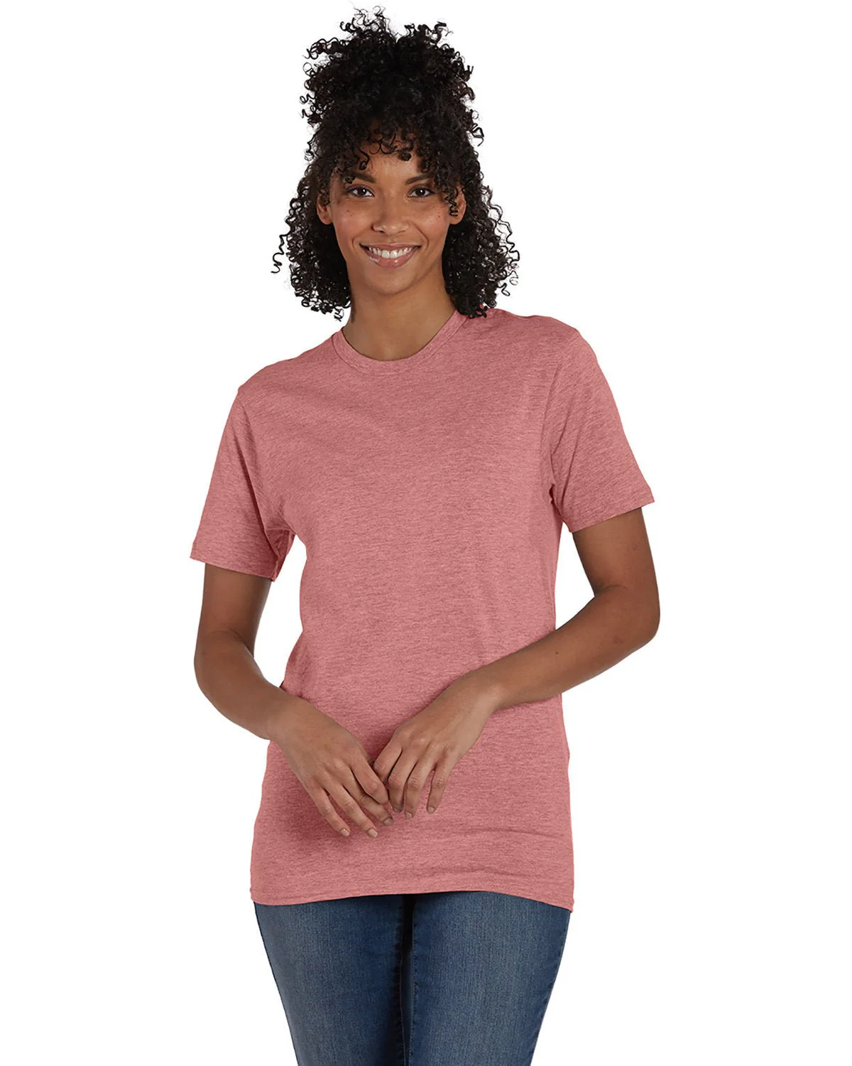 4980-Hanes-MAUVE HEATHER - Cheap-Us