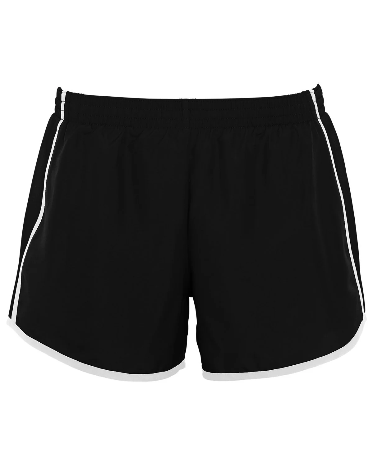 1265-Augusta Sportswear-BLACK/ BLK/ WHT - Cheap-Us
