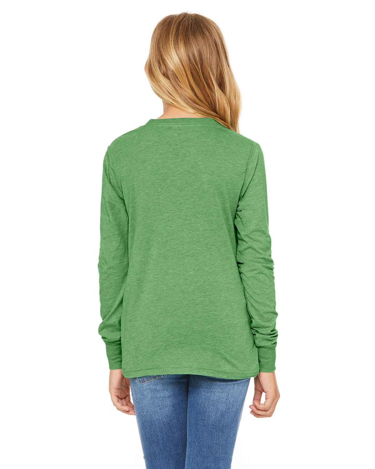 3501Y-Bella + Canvas-GREEN TRIBLEND - Cheap-Us