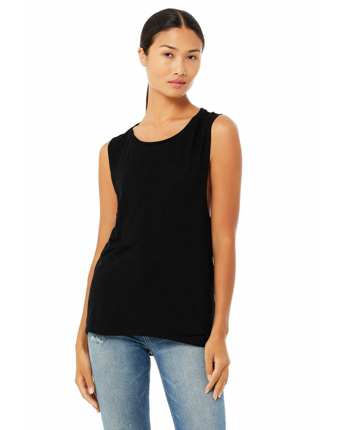 B8803-Bella + Canvas-SOLID BLACK SLUB - Cheap-Us