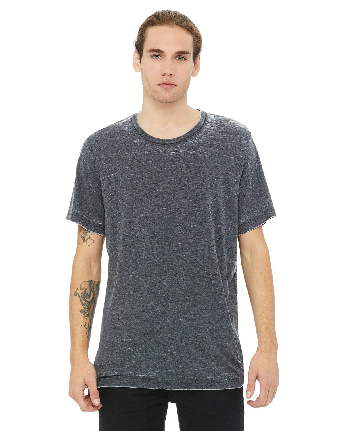 3650-Bella + Canvas-GREY ACID WASH - Cheap-Us