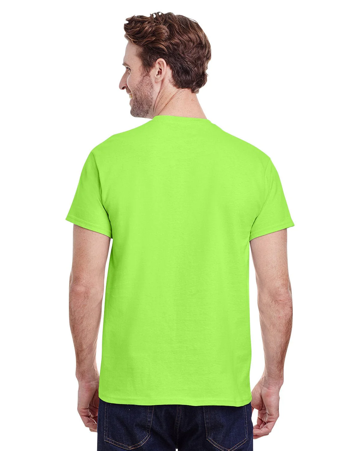 G500-Gildan-NEON GREEN - Cheap-Us