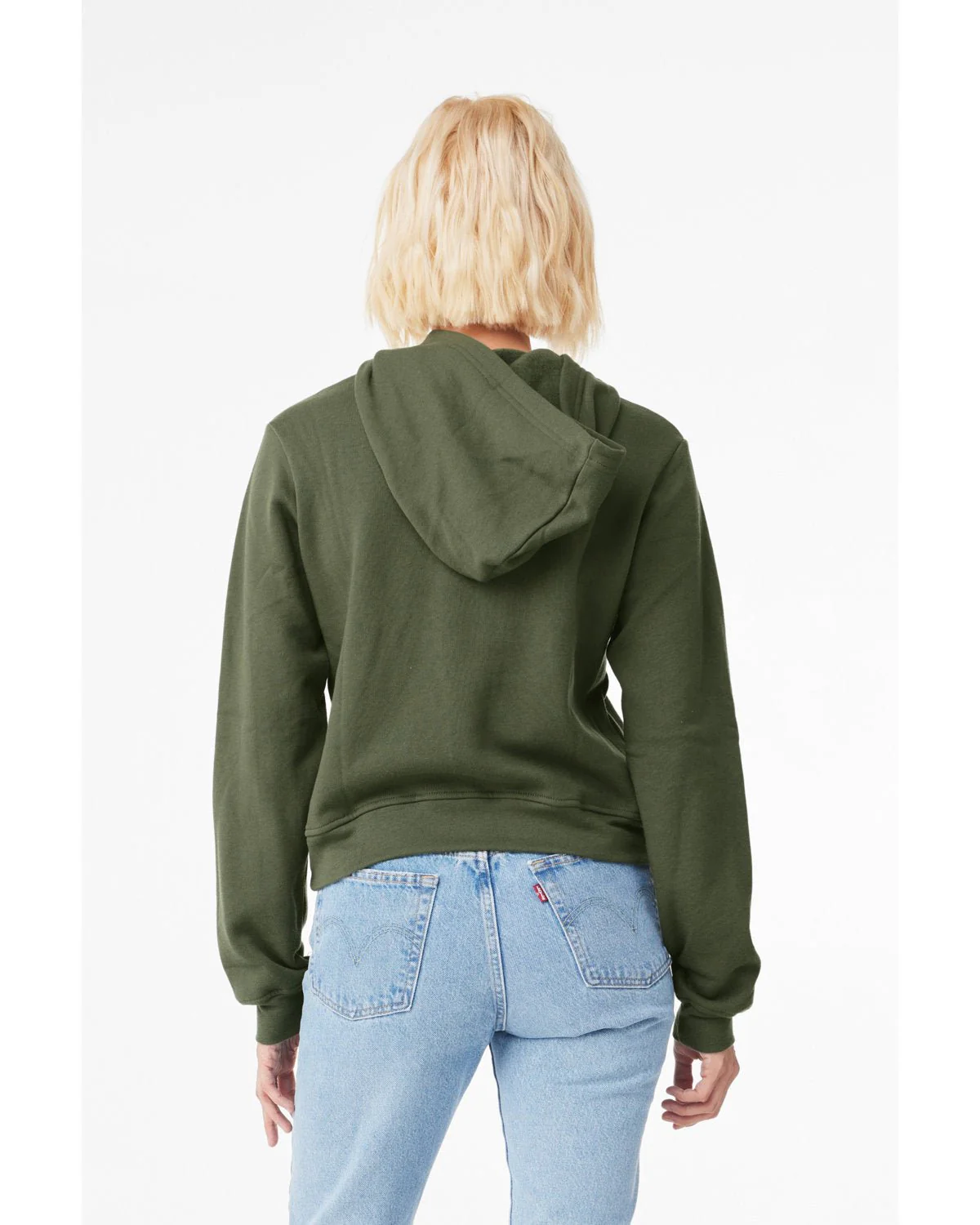 7519-Bella + Canvas-MILITARY GREEN - Cheap-Us