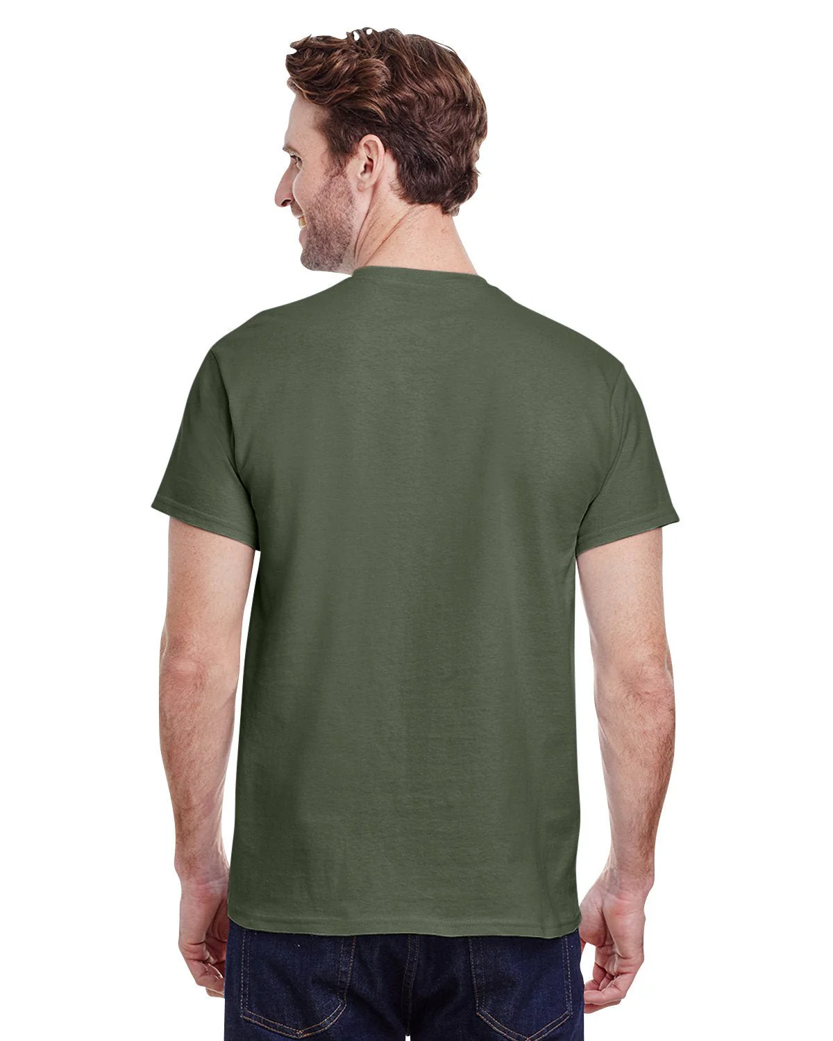 G500-Gildan-MILITARY GREEN - Cheap-Us