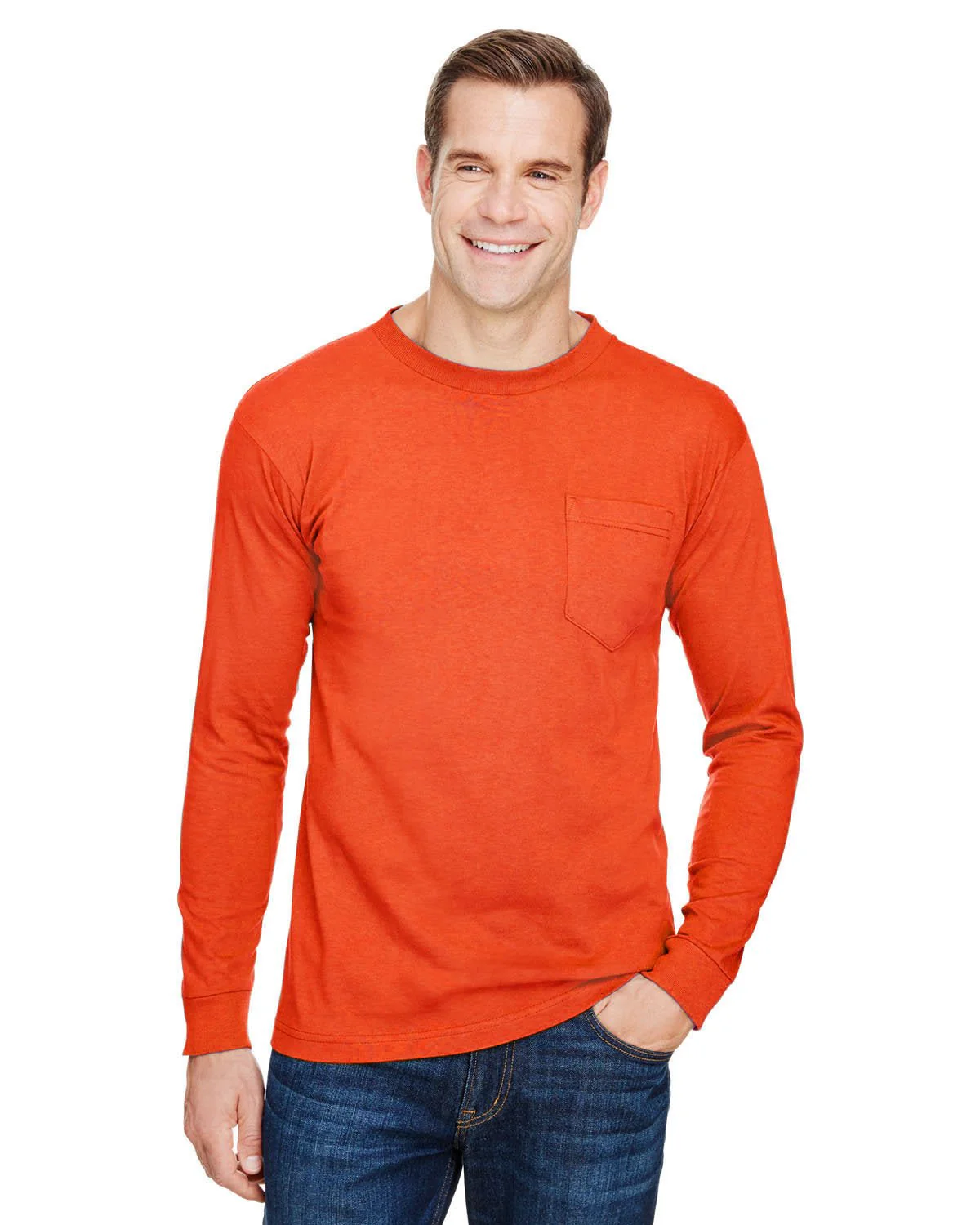 BA3055-Bayside-BRIGHT ORANGE - Cheap-Us