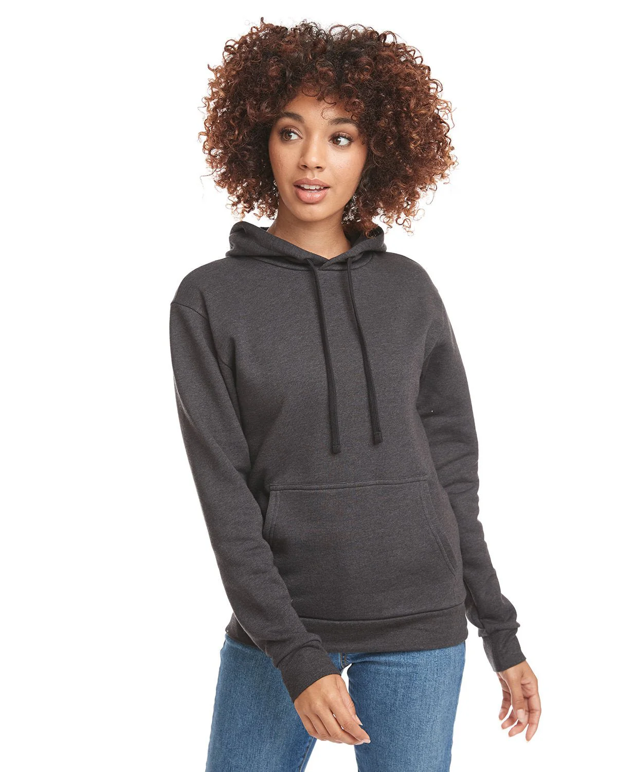 9302-Next Level Apparel-HEATHER BLACK - Cheap-Us