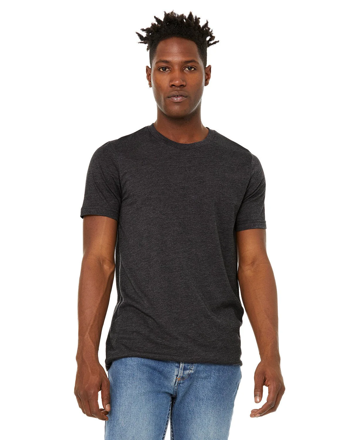 3301C-Bella + Canvas-DARK GRY HEATHER - Cheap-Us