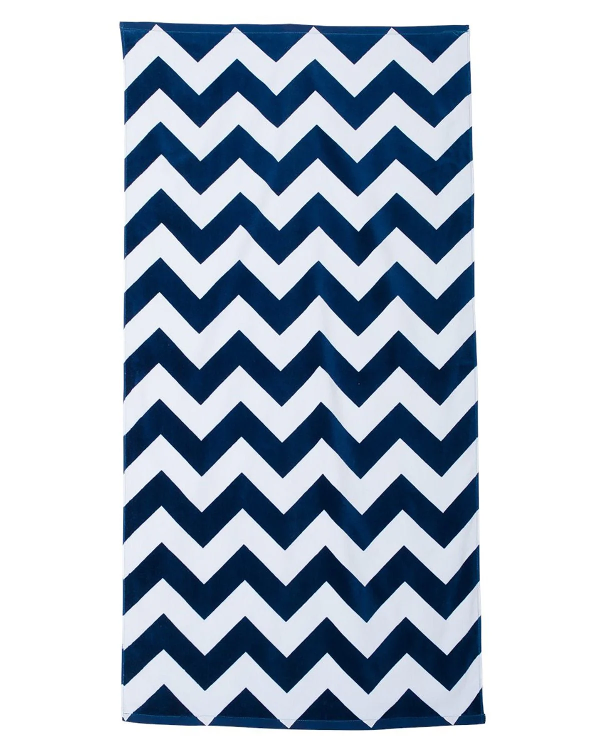 C3060-Carmel Towel Company-NAVY CHEVRON - Cheap-Us