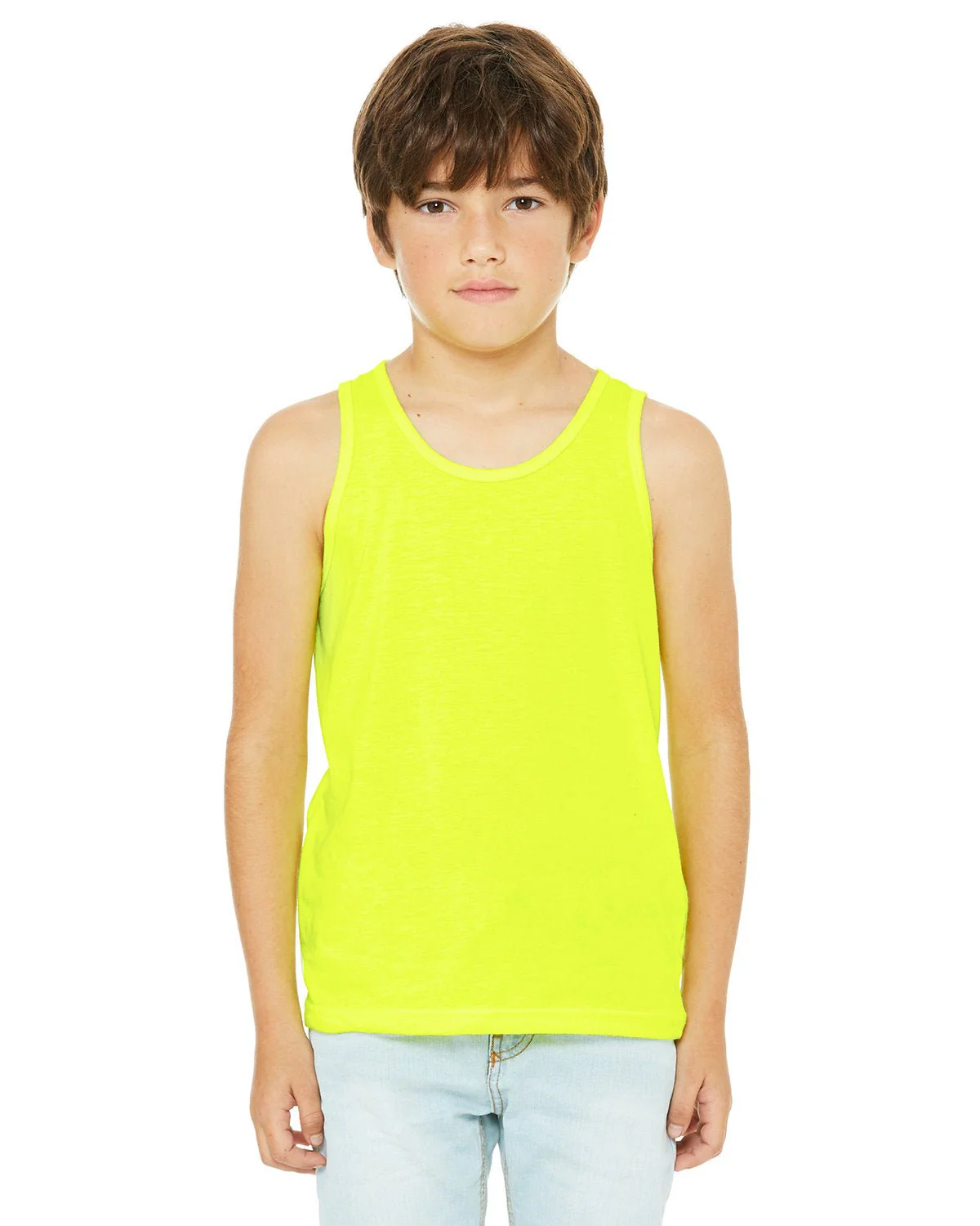 3480Y-Bella + Canvas-NEON YELLOW - Cheap-Us