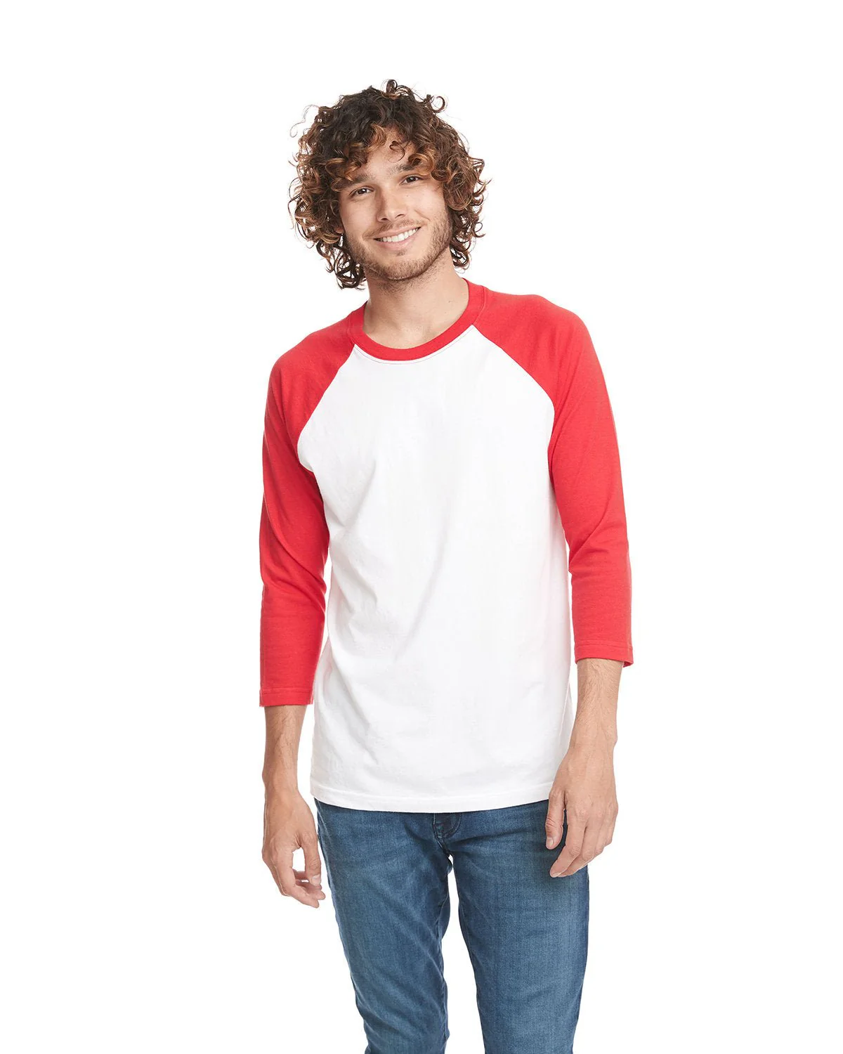 6251-Next Level Apparel-RED/ WHITE - Cheap-Us