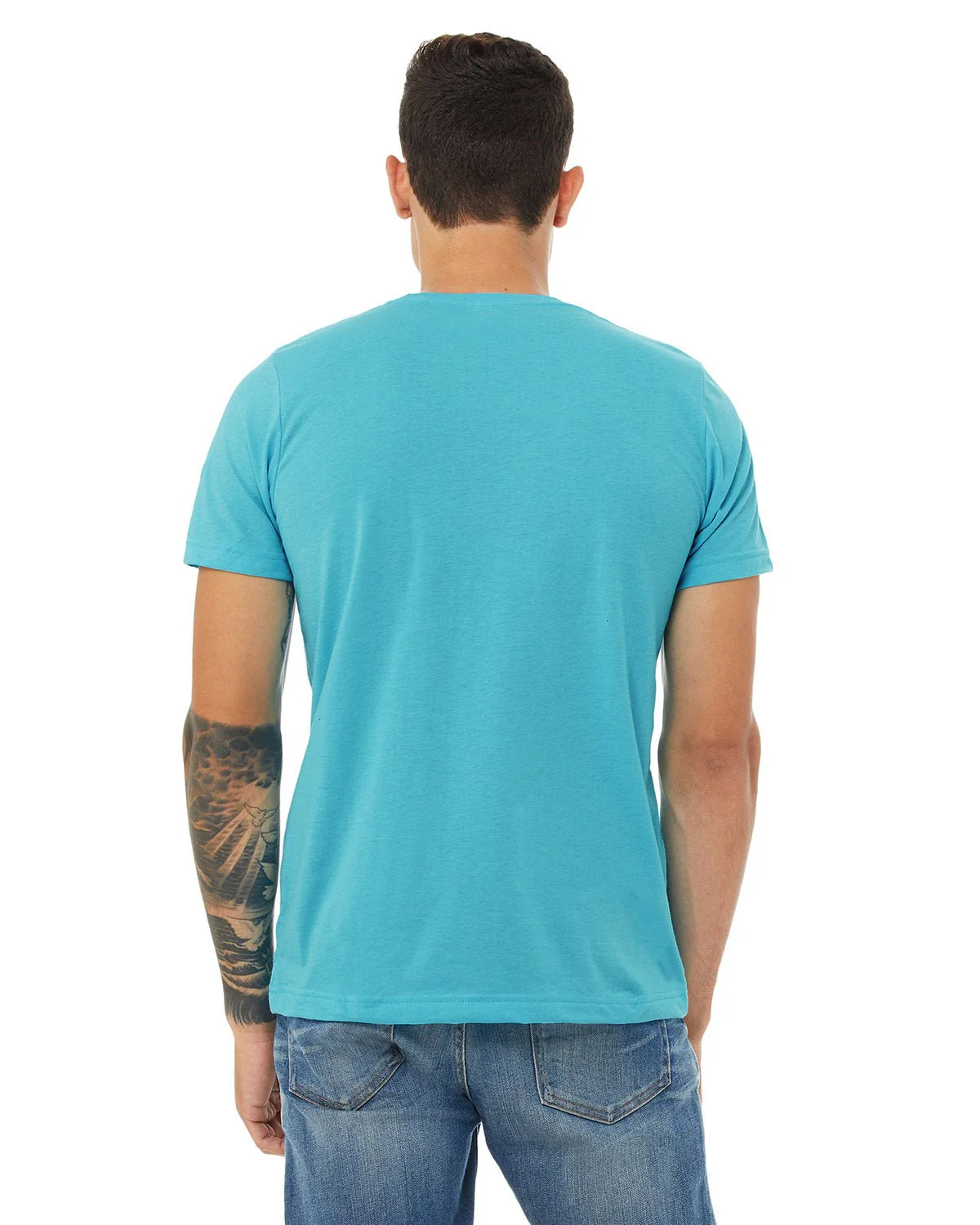 3650-Bella + Canvas-TURQUOISE - Cheap-Us