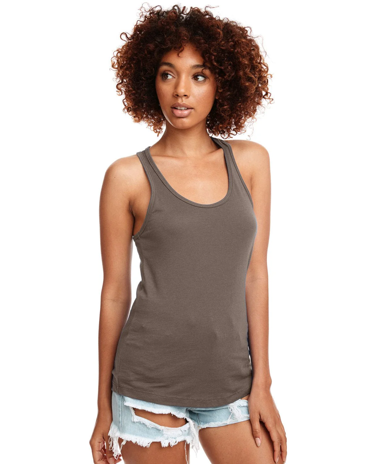 N1533-Next Level Apparel-WARM GRAY - Cheap-Us