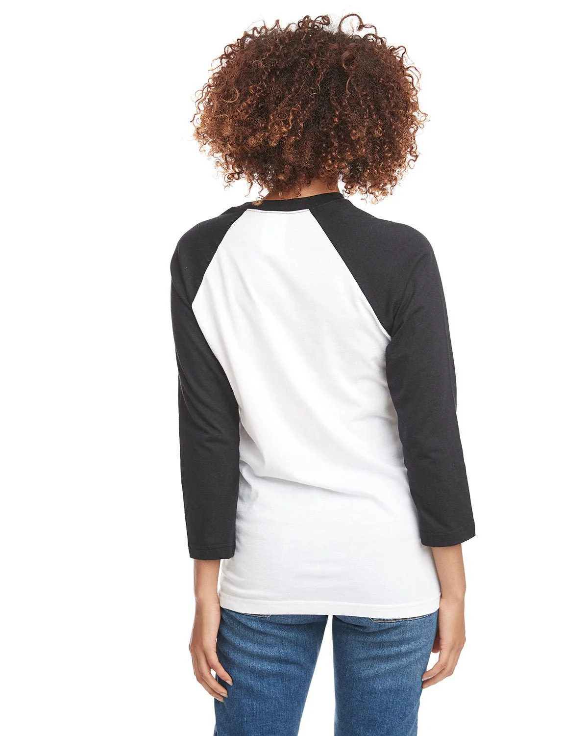 6251-Next Level Apparel-BLACK/ WHITE - Cheap-Us