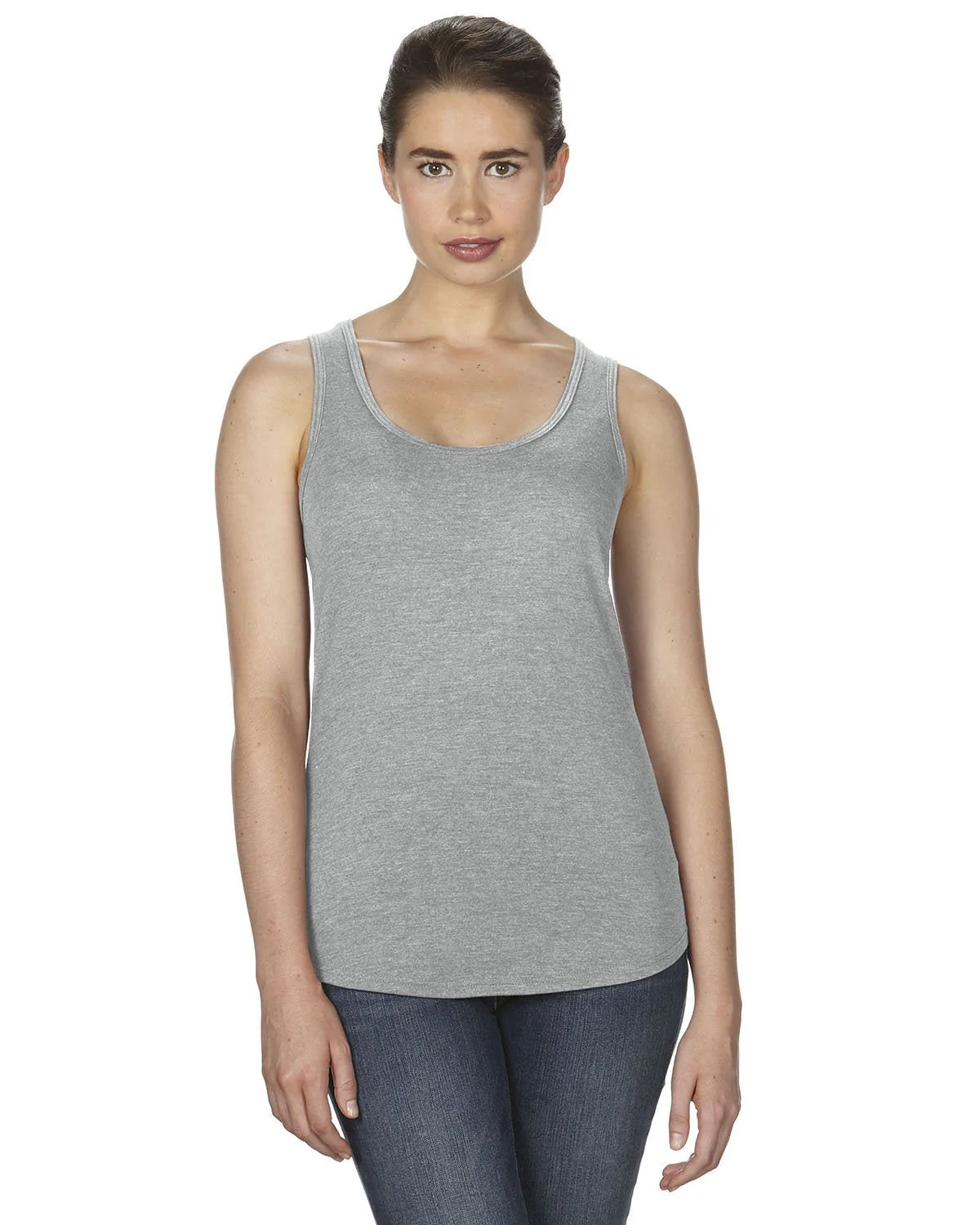 6751L-Anvil-HEATHER GREY - Cheap-Us