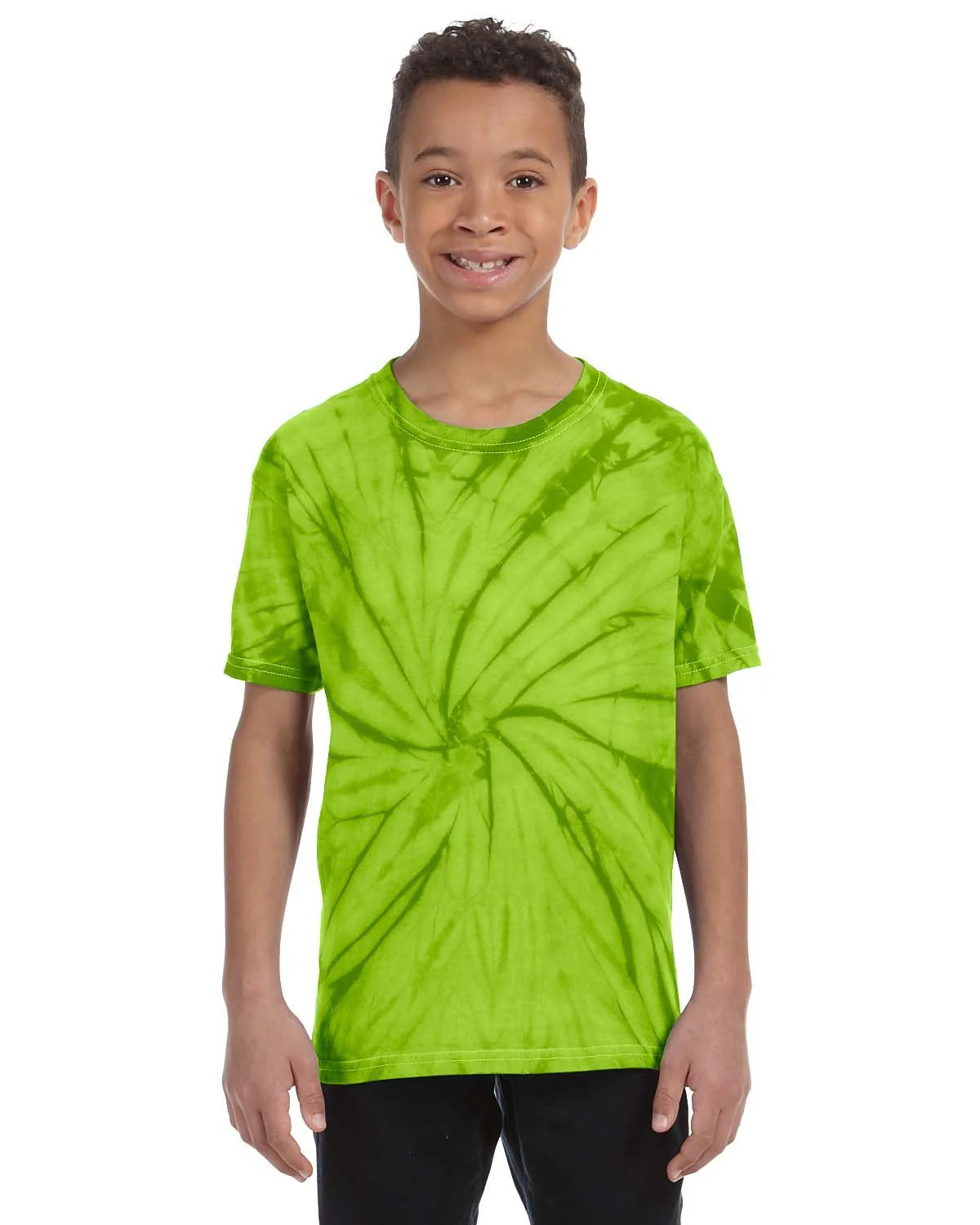 CD101Y-Tie-Dye-SPIDER LIME - Cheap-Us