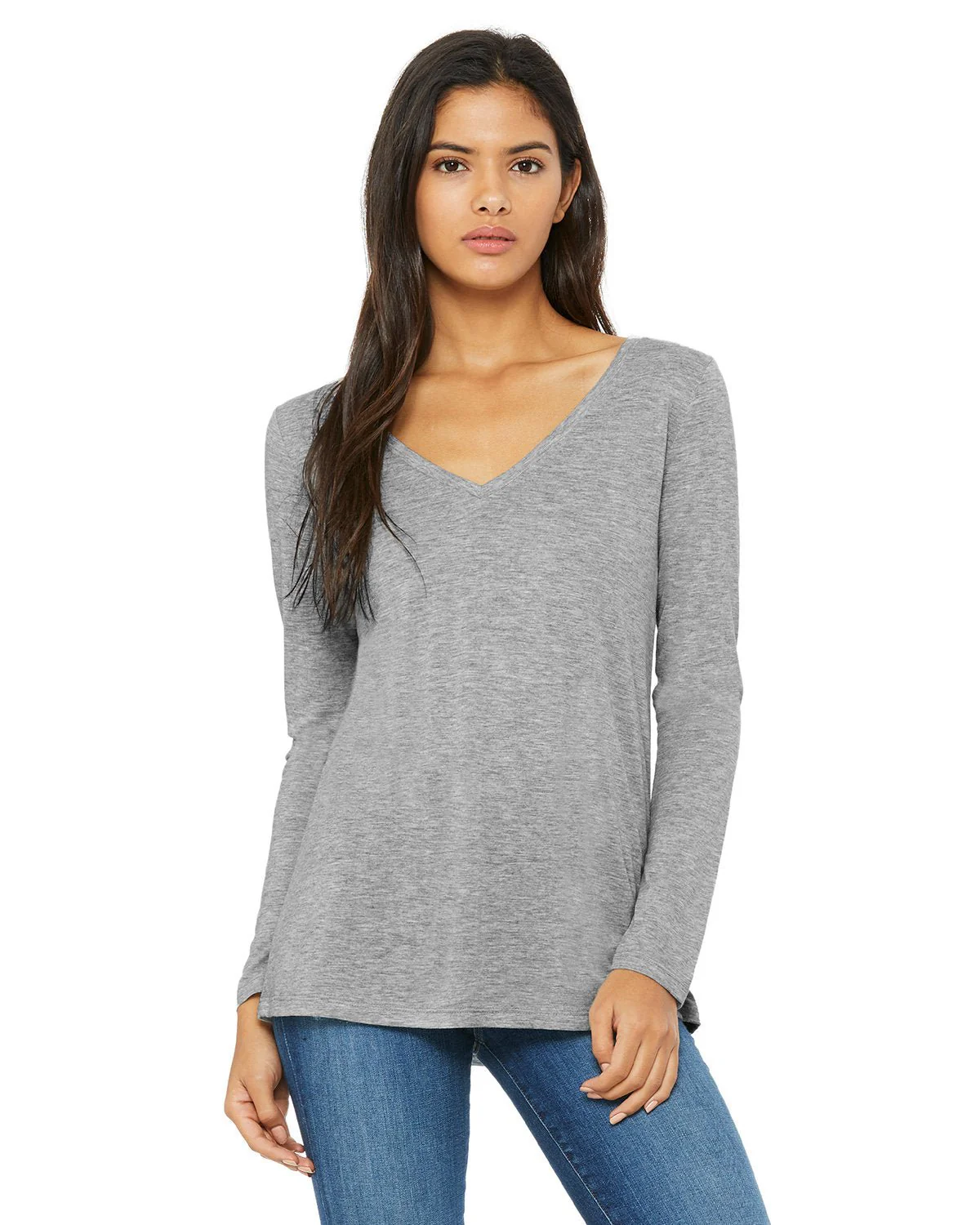 8855-Bella + Canvas-ATHLETIC HEATHER - Cheap-Us
