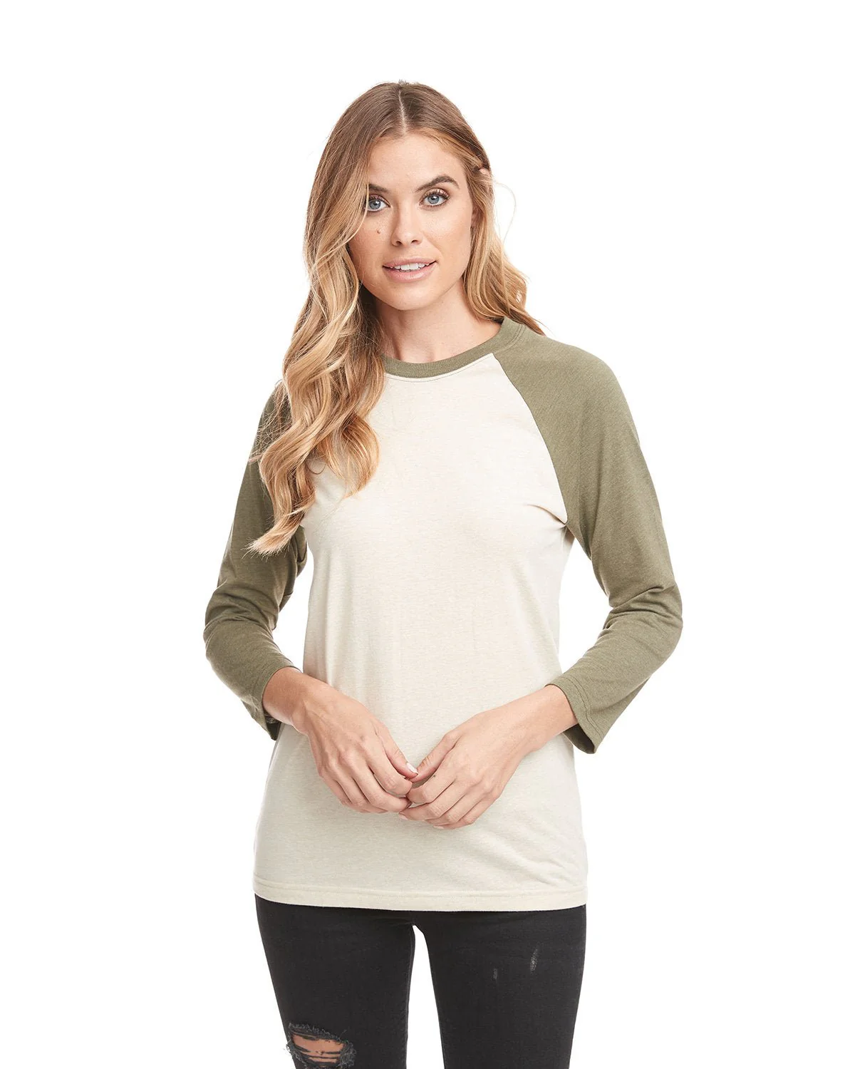 6251-Next Level Apparel-MILTRY GRN/ CRM - Cheap-Us