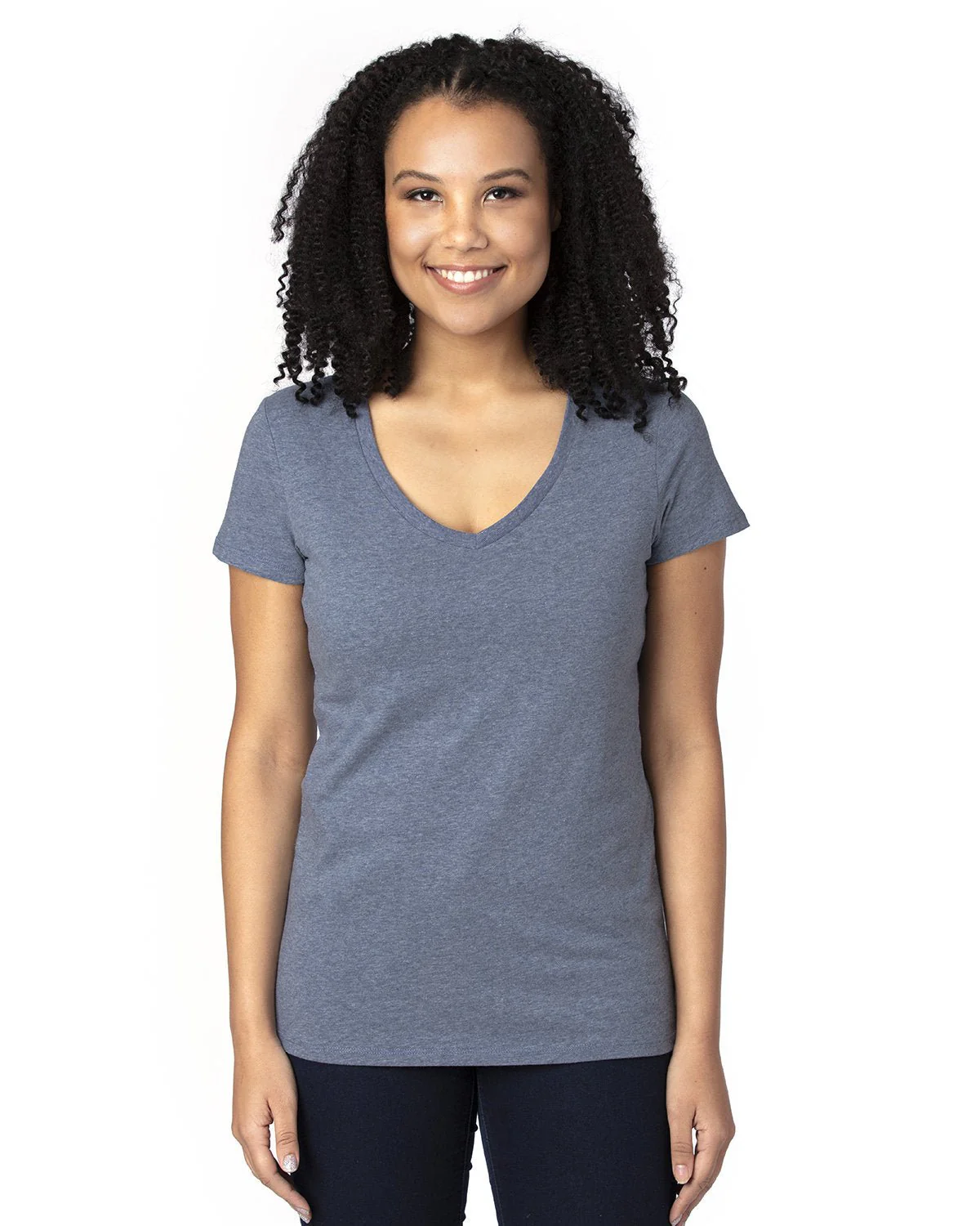 200RV-Threadfast Apparel-NAVY HEATHER - Cheap-Us