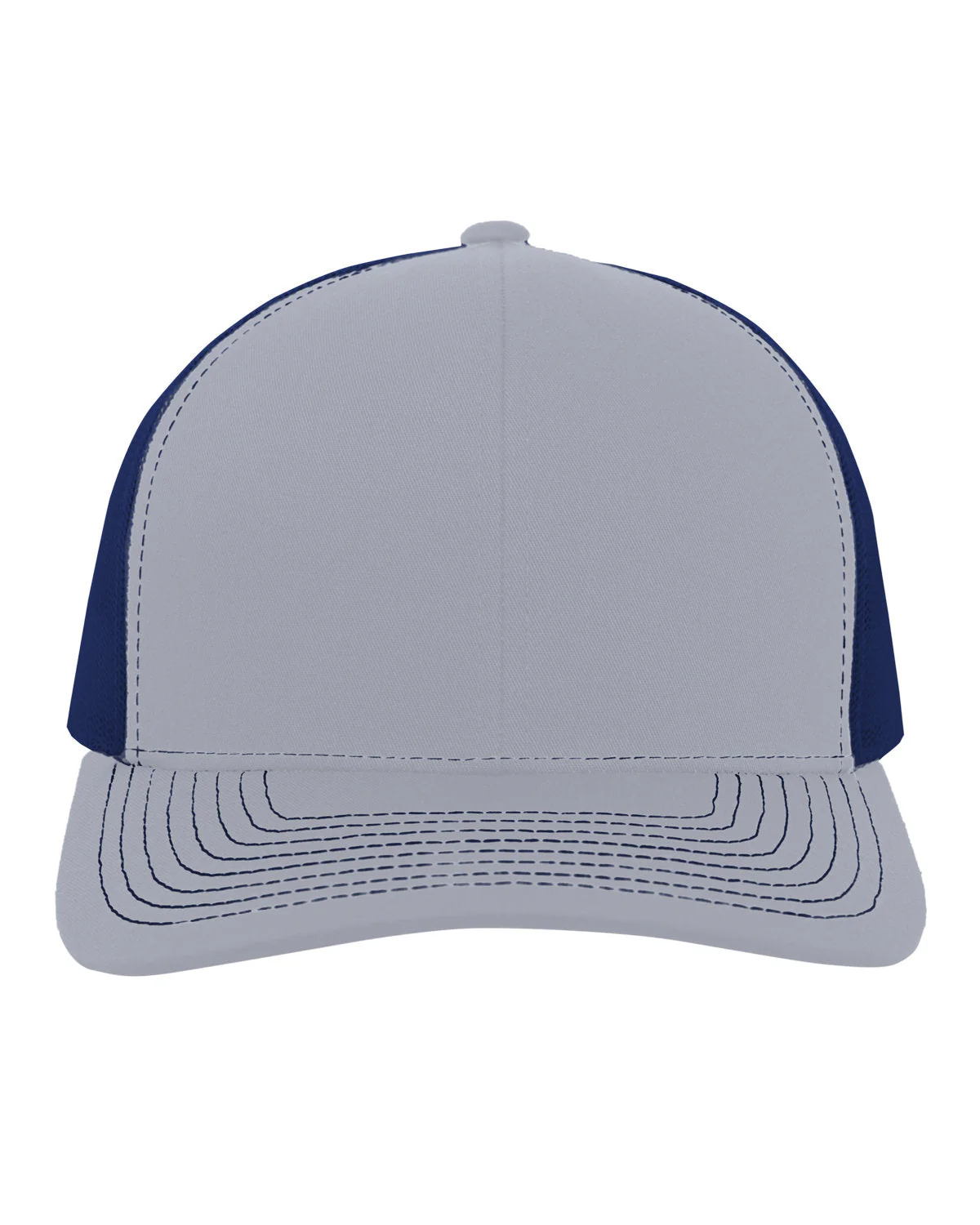 104S-Pacific Headwear-HTHR GREY/ ROYAL - Cheap-Us