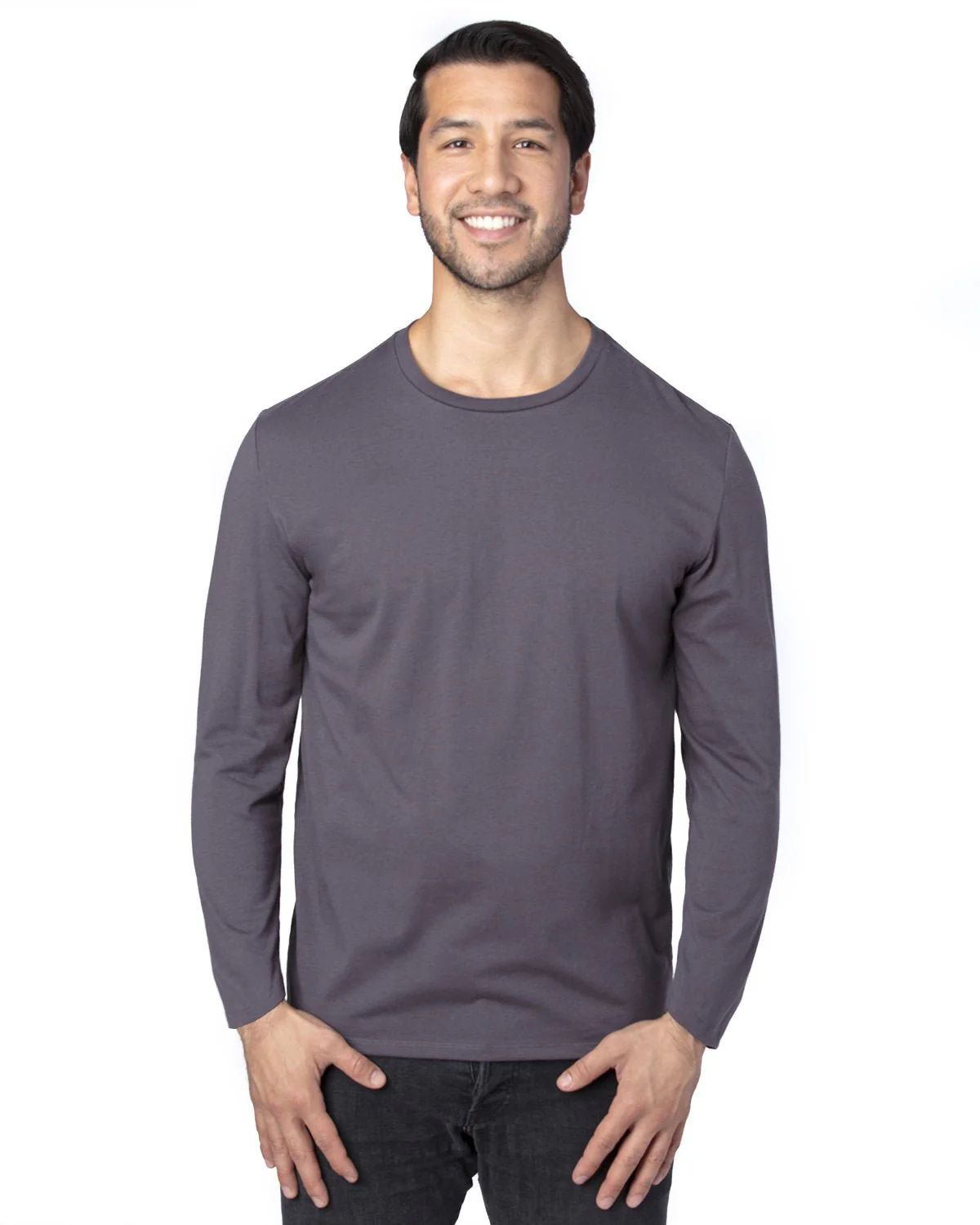 100LS-Threadfast Apparel-GRAPHITE - Cheap-Us