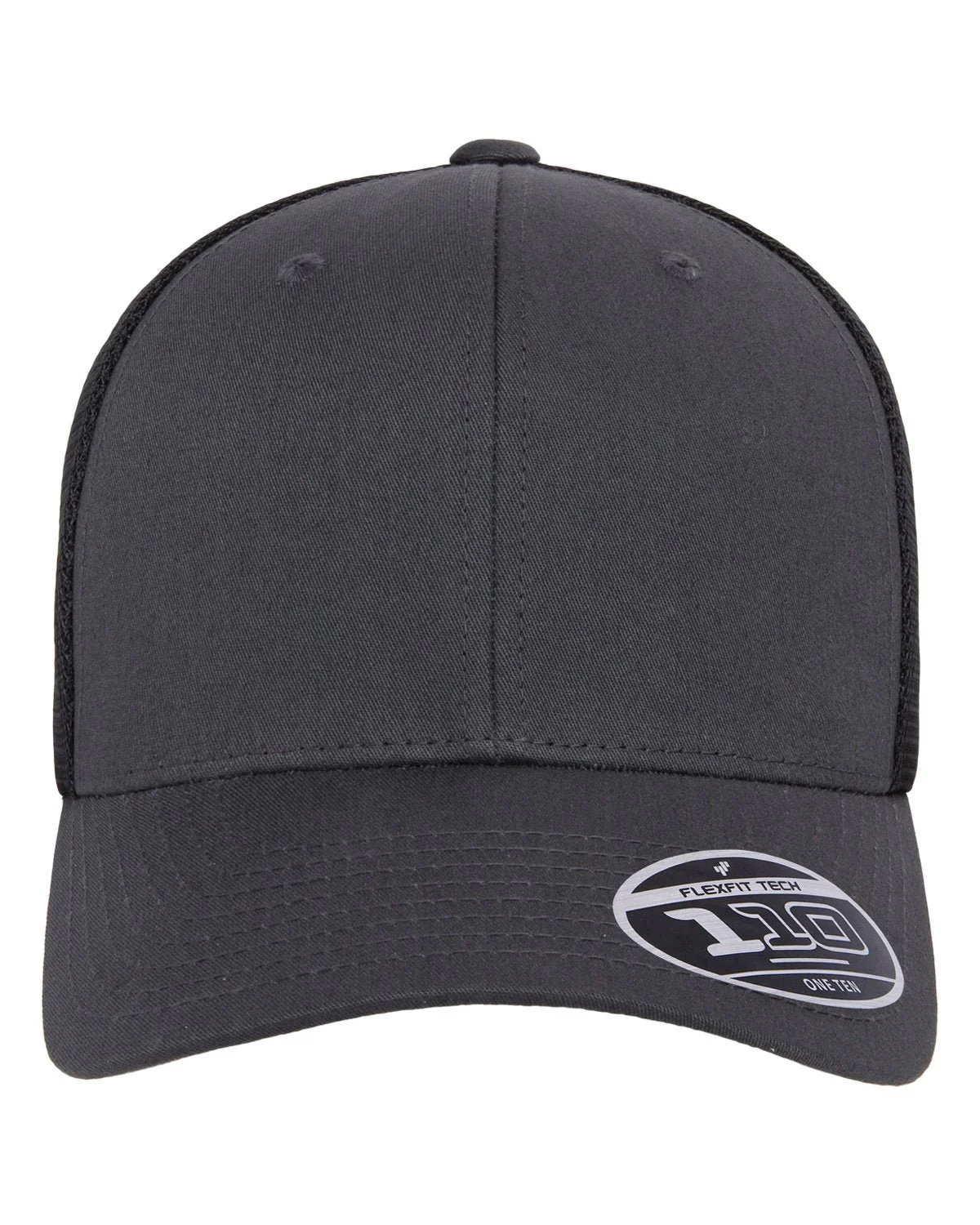 110MT-Yupoong-CHARCOAL/ BLACK - Cheap-Us