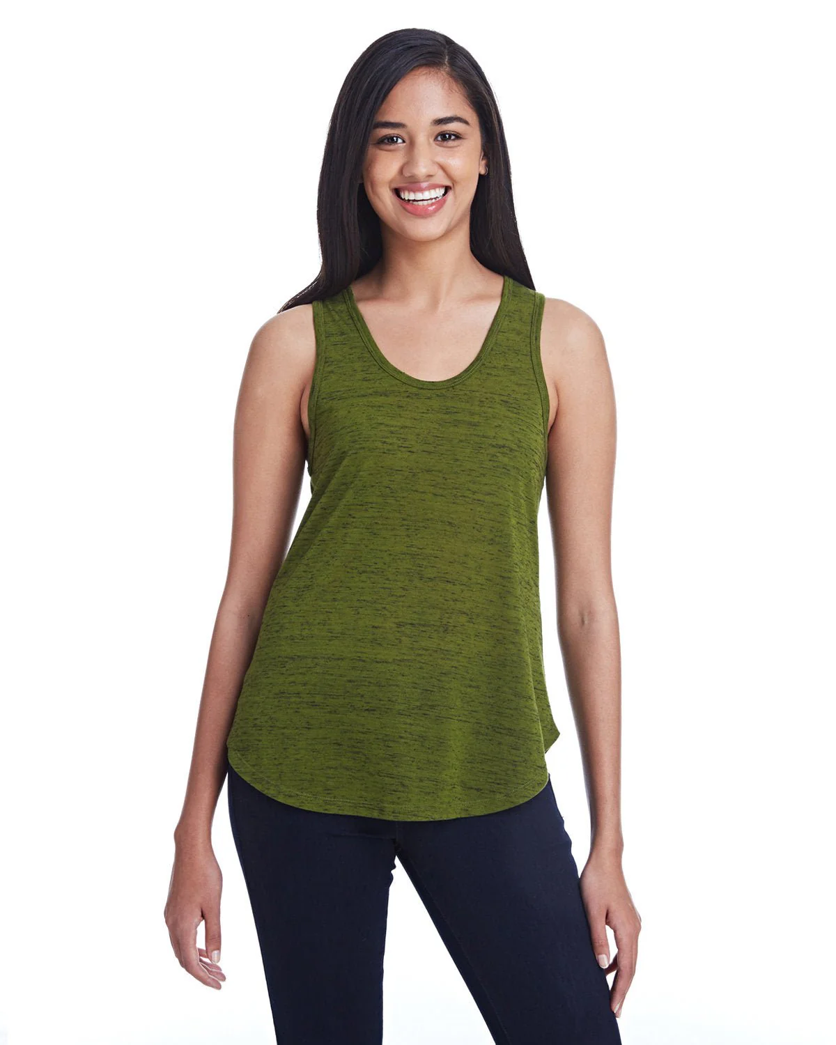 204LT-Threadfast Apparel-OLIVE BLIZZARD - Cheap-Us